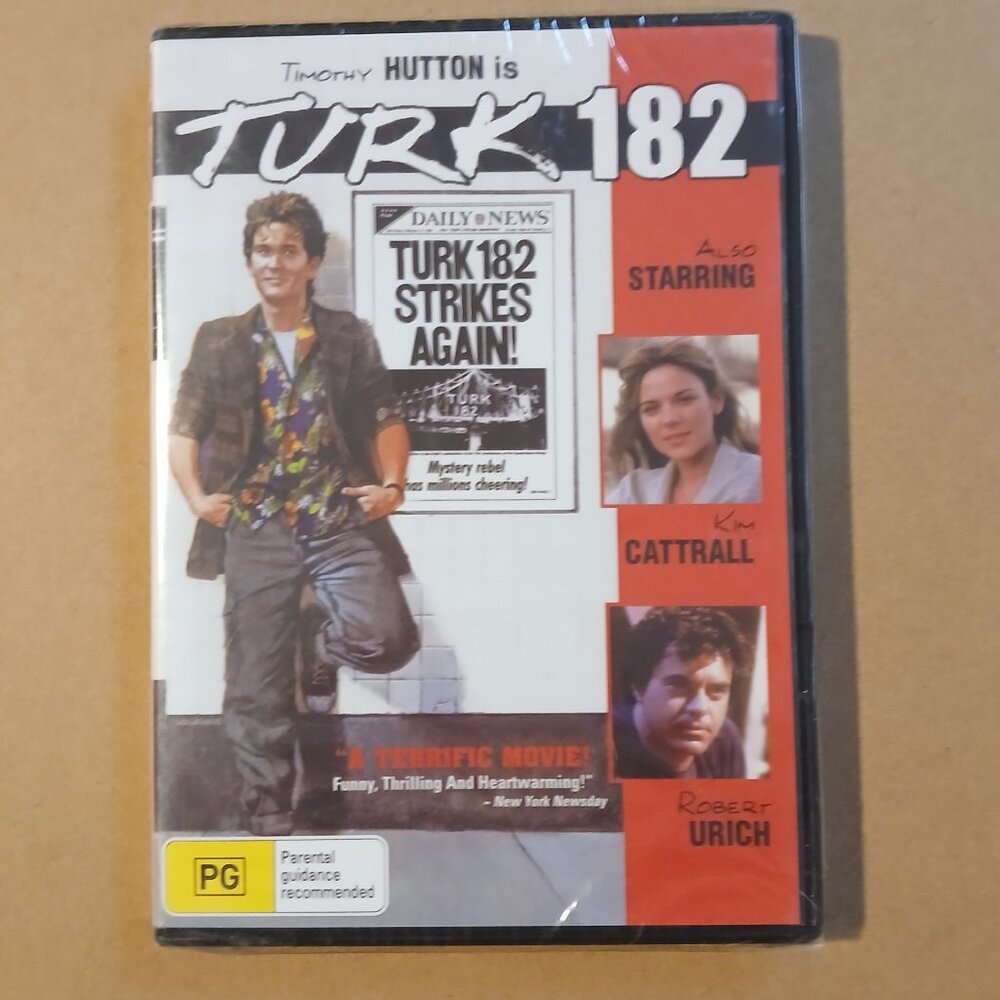 1985 Movie Turk 182! DVD New
